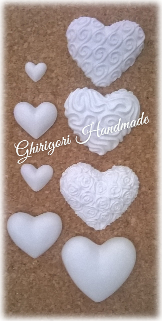 gessetti cuore bianchi